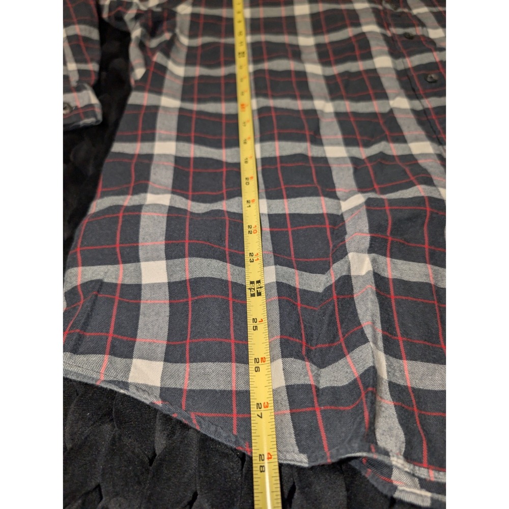 VTG 90's Polo Sport Ralph Lauren Sportsman Plaid Flannel Button Down Shirt XL - Picture 6 of 7